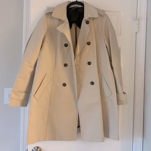 Zara beige trench coat